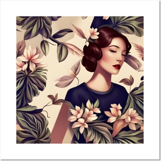 Beautiful Floral Pattern Posters and Art